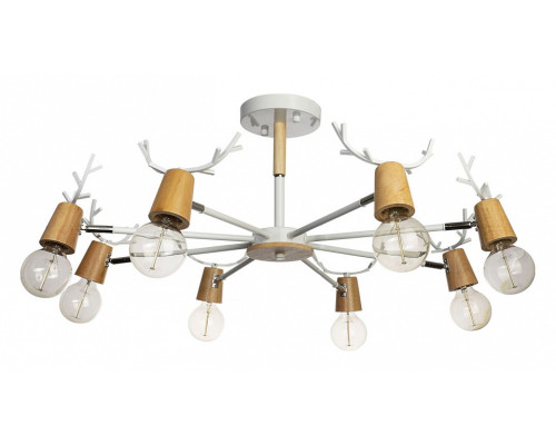 Люстра на штанге Loft it Sven 10024/8 White Люстра на штанге Loft it Sven 10024/8 White