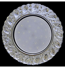 Встраиваемый светильник 53412-1 53412-9.0-001PL GX53+LED4W CL