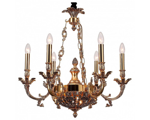 Подвесная люстра Lucia Tucci Firrnze FIRENZE 1781.6.2 antique gold Подвесная люстра Lucia Tucci Firrnze FIRENZE 1781.6.2 antique gold