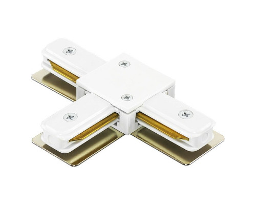 Соединитель с токопроводом T-образный для треков Lightstar Barra 502136 Соединитель с токопроводом T-образный для треков Lightstar Barra 502136