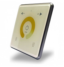 Панель-регулятора ЦТ сенсорная встраиваемая Denkirs Smart DK7200-WH