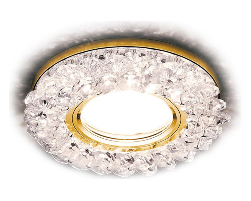 Встраиваемый светильник Ambrella Light S S701 CL/GD/WH Встраиваемый светильник Ambrella Light S S701 CL/GD/WH