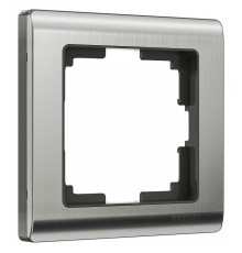 Рамка на 1 пост Werkel Metallic (глянцевый никель) W0011602