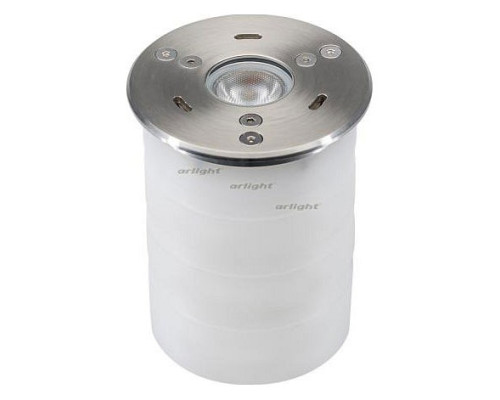 Встраиваемый в дорогу светильник Arlight KT-AQUA-R85-7W Warm3000 (SL, 25 deg, 12V) 024938 Встраиваемый в дорогу светильник Arlight KT-AQUA-R85-7W Warm3000 (SL, 25 deg, 12V) 024938