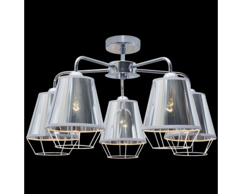 Потолочная люстра ILLUMICO IL6996-5CIN-19 CR Потолочная люстра ILLUMICO IL6996-5CIN-19 CR