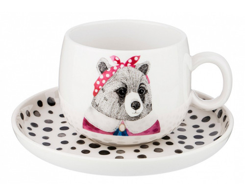 Чайная пара Fashion Animals 409-131 Чайная пара Fashion Animals 409-131