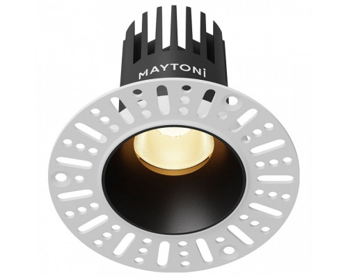 Встраиваемый светильник Maytoni Dip DL119-10W-2.7K-TRS-B