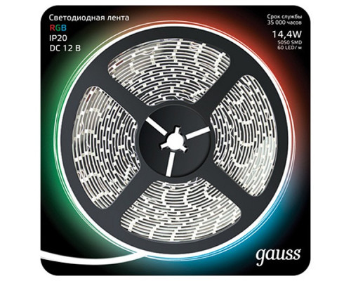 Лента светодиодная Gauss Gauss 312000414 Лента светодиодная Gauss Gauss 312000414