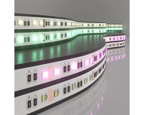 Лента светодиодная Elektrostandard 24V 60Led 24W IP20 RGBW a053701 Лента светодиодная Elektrostandard 24V 60Led 24W IP20 RGBW a053701