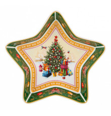 Блюдо декоративное (17.5x17.5x3.5 см) Christmas collection 85-1610