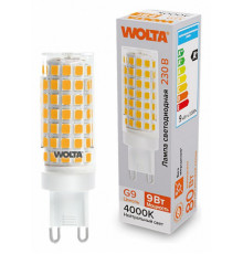 Лампа светодиодная Wolta  G9 9Вт 4000K WSTD-JCD-9W4KG9-C