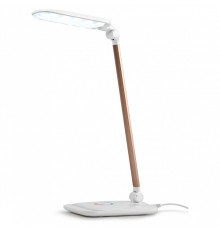 Настольная лампа офисная Эра NLED-460 NLED-460-14W-W-G