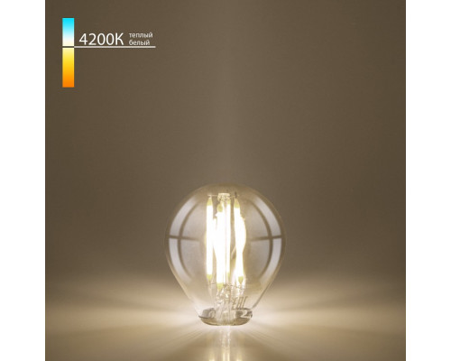 Лампа светодиодная Elektrostandard E14 8Вт 4200K a060524 Лампа светодиодная Elektrostandard E14 8Вт 4200K a060524