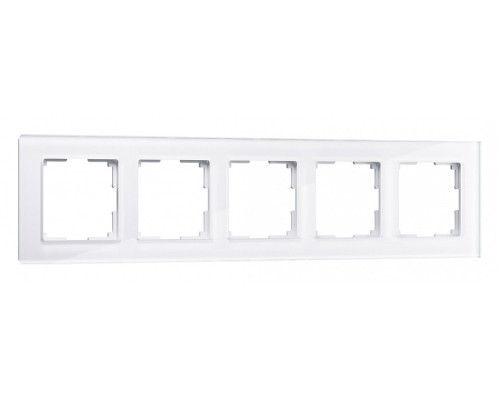 Рамка на 5 постов Werkel Favorit (белый) W0051101 Рамка на 5 постов Werkel Favorit (белый) W0051101