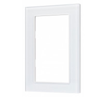 Рамка для двойной розетки Arlight FRM-GLARE 043789