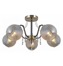 Люстра на штанге ILLUMICO  IL0432-5CSQ-29 AB BK