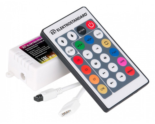 Пульт-регулятора ЦТ и цвета RGB с сенсорным кольцом Elektrostandard Аксессуары для светодиодных лент 12/24V a049855 Пульт-регулятора ЦТ и цвета RGB с сенсорным кольцом Elektrostandard Аксессуары для светодиодных лент 12/24V a049855