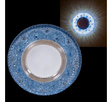 Встраиваемый светильник  11063-9.0-001LD MR16+LED3W BL