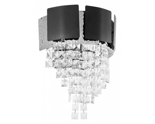 Накладной светильник LUMINA DECO MOLINA LDW 7045-2 BK+CHR Накладной светильник LUMINA DECO MOLINA LDW 7045-2 BK+CHR