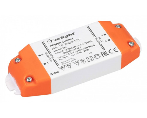 Блок питания Arlight ARV-SP 039233 Блок питания Arlight ARV-SP 039233