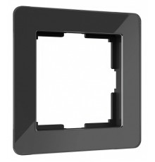 Рамка на 1 пост Werkel Acrylic (черный) W0012708