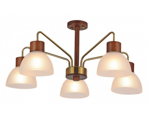 Люстра на штанге ILLUMICO IL0286-5C-79 BR Люстра на штанге ILLUMICO IL0286-5C-79 BR