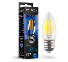Лампа светодиодная Voltega Candle E27 6W E27 6Вт 4000K 7029