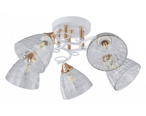Потолочная люстра Arte Milano AMALFI-321395 321395/5A WH+FG