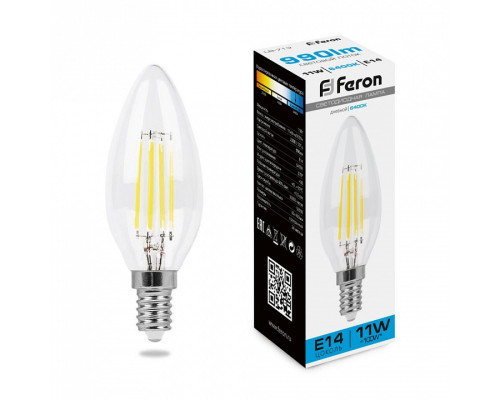 Лампа светодиодная Feron LB-713 E14 11Вт 6400K 38231 Лампа светодиодная Feron LB-713 E14 11Вт 6400K 38231