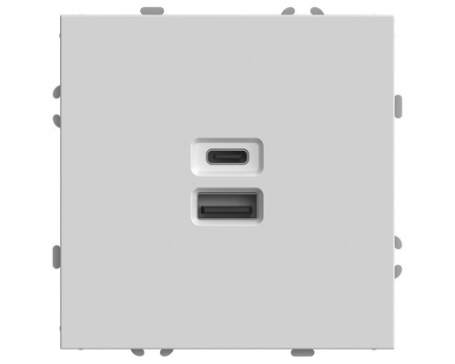 Розетка USB и type C без рамки Stekker RST10-5115-01 49879 Розетка USB и type C без рамки Stekker RST10-5115-01 49879
