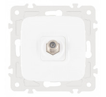 ТВ-розетка без рамки Arte Milano am-205 205.42-1.white