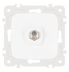 ТВ-розетка без рамки Arte Milano am-205 205.42-1.white