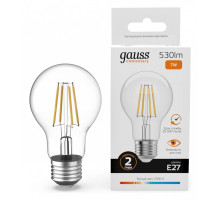 Лампа светодиодная Gauss Filament Elementary E27 7Вт 2700K 22217