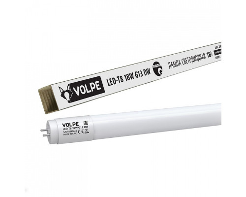 Лампа светодиодная Uniel LED-T8 G13 18Вт 6500K UL-00001457 Лампа светодиодная Uniel LED-T8 G13 18Вт 6500K UL-00001457