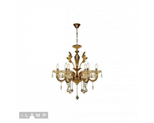 Подвесная люстра iLamp Asia 81069-6 BR Подвесная люстра iLamp Asia 81069-6 BR