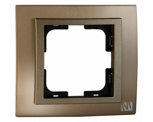 Рамка на 1 пост Mono Electric Style Aluminium 107-810000-160 Рамка на 1 пост Mono Electric Style Aluminium 107-810000-160