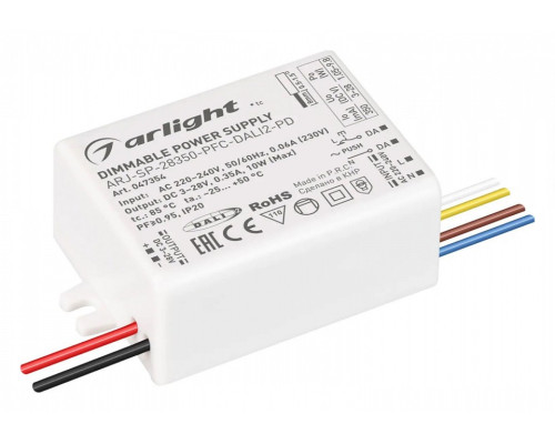 Блок питания с проводом Arlight ARJ 0047354 Блок питания с проводом Arlight ARJ 0047354