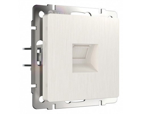 Розетка Ethernet RJ-45 без рамки Werkel перламутровый рифленый W1181013 Розетка Ethernet RJ-45 без рамки Werkel перламутровый рифленый W1181013