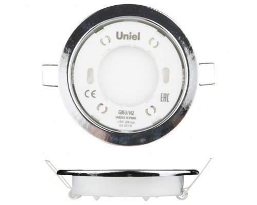 Встраиваемый светильник Uniel GX53-H2 UL-00005052 Встраиваемый светильник Uniel GX53-H2 UL-00005052