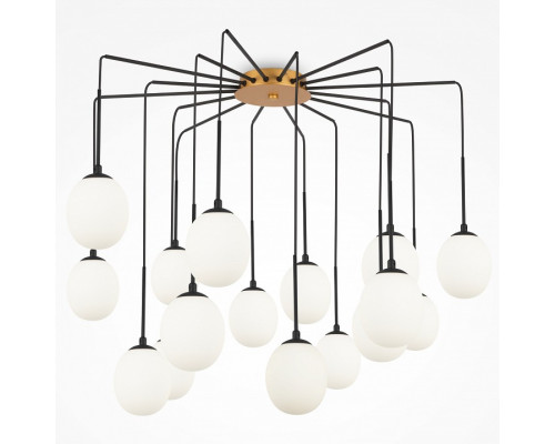 Потолочная люстра Maytoni Branch MOD176PL-16G Потолочная люстра Maytoni Branch MOD176PL-16G