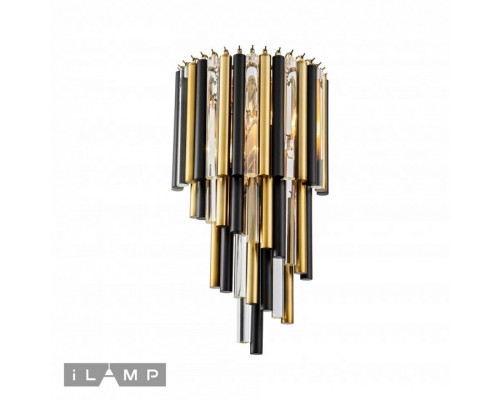 Накладной светильник iLamp Tribeca 097B-3 MBR+BK Накладной светильник iLamp Tribeca 097B-3 MBR+BK