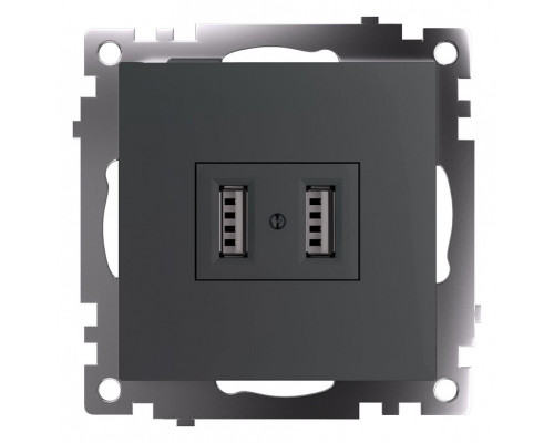 Розетка USB, без рамки Stekker Катрин 49422 Розетка USB, без рамки Stekker Катрин 49422