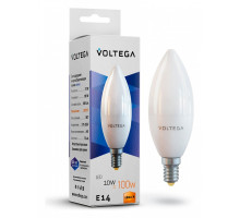 Лампа светодиодная Voltega Candle 10W E14 10Вт 2800K 7064