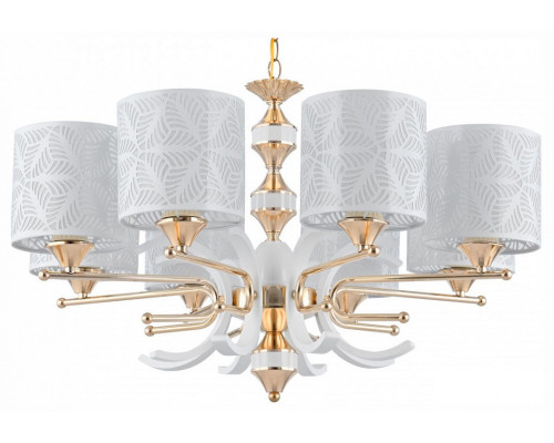 Подвесная люстра Arte Milano Florentia-2097 302097/8 Wh/Gd Подвесная люстра Arte Milano Florentia-2097 302097/8 Wh/Gd