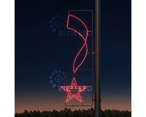 Панно световое День Победы RL-KN-9-6 RL-KN-9-6-R-R Панно световое День Победы RL-KN-9-6 RL-KN-9-6-R-R