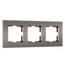 Рамка на 3 поста Werkel Slab (бронза софт) W0032963