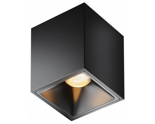 Накладной светильник Maytoni Alfa LED C065CL-8W2.7K-SQ-B Накладной светильник Maytoni Alfa LED C065CL-8W2.7K-SQ-B