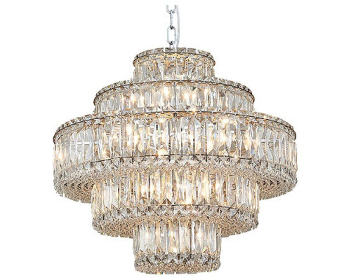 Подвесная люстра Newport 8450 8459+6/C chrome Подвесная люстра Newport 8450 8459+6/C chrome