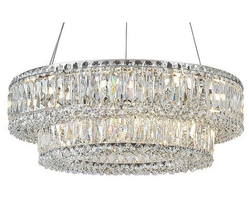 Подвесная люстра Newport 8450 8450+18/S chrome Подвесная люстра Newport 8450 8450+18/S chrome