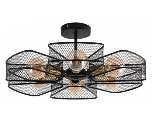 Люстра на штанге Arte Lamp Maasym A7044PL-6BK Люстра на штанге Arte Lamp Maasym A7044PL-6BK